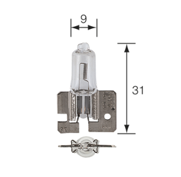 48720 Narva 24 Volt H2 Globe