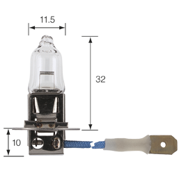 48381 Narva 12 Volt H3 Globe