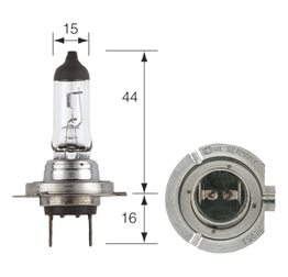 48728 Narva 24 Volt H7 Globe