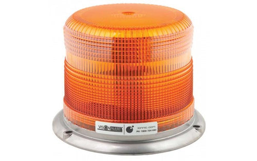 IONNIC 100263 12-24V Amber Die-Cast Base Heavy Duty Xenon Beacon