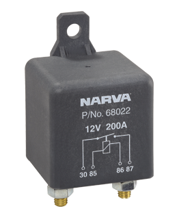 68022 Narva 12 Volt Heavy Duty Relay 4 Pin