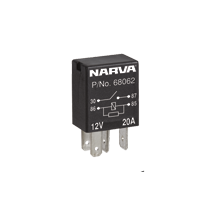 68062 Narva 12 Volt Micro Normal Open Relay 4 Pin
