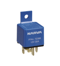 72386 Narva 12 Volt Mini Relay 5 Pin
