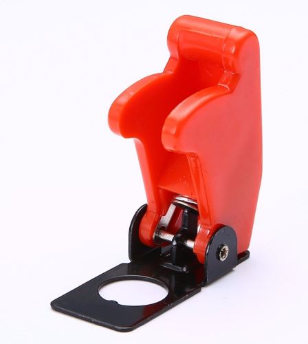 3 x Missile Switch Toggle on / off - Red - 12 Volt 20 Amp - Metal – e ...