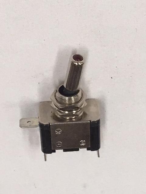 Missile Switch Toggle on / off - Carbon - 12 Volt 20 Amp - Metal with ...