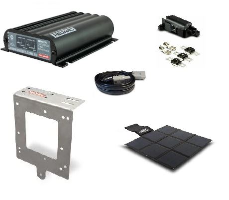 REDARC WEEKEND GETAWAY SOLAR CHARGING KIT - wkndsolarkit